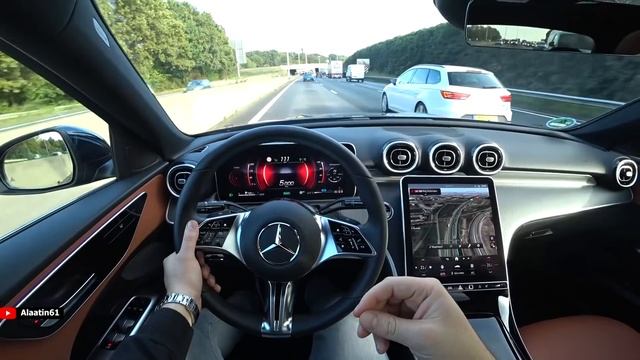 The New Mercedes-Benz C Class 2022 POV Test Drive смотреть онлайн
