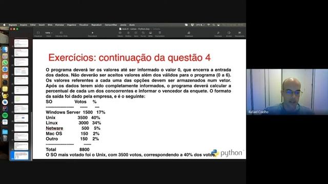2021/1 - Aula 2 - Python Avançado - Segurança - ADS смотреть онлайн