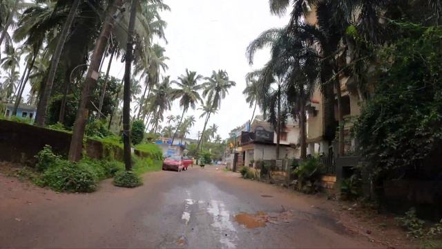 Anjuna To Arpora | 4k Bike Ride Goa | гоа | Goa August 2021 | Places Open In Goa | смотреть онлайн