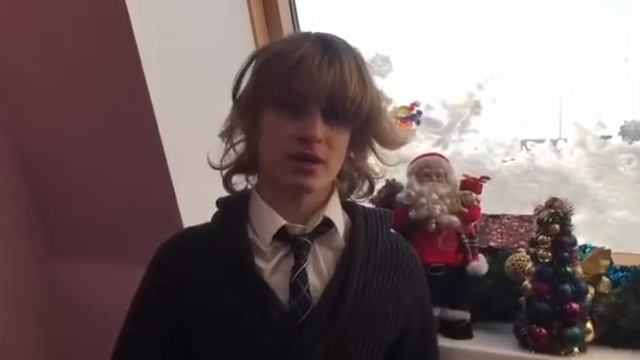 Поздравление на английском языке от учеников школы "Вступление" смотреть онлайн