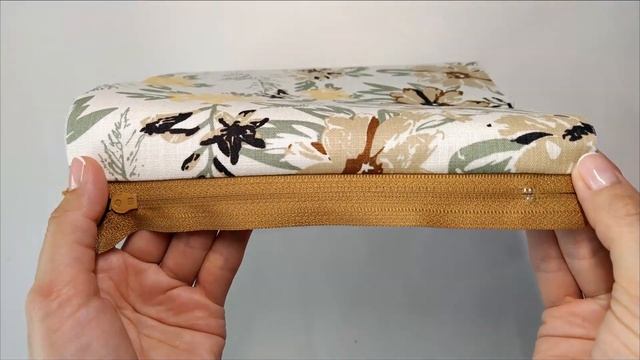 Все секреты идеальной подкладки для вязаной сумки | Прорезной карман на молнии смотреть онлайн