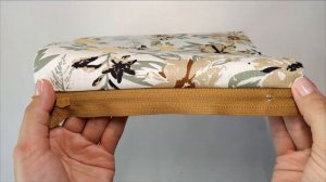 Все секреты идеальной подкладки для вязаной сумки | Прорезной карман на молнии