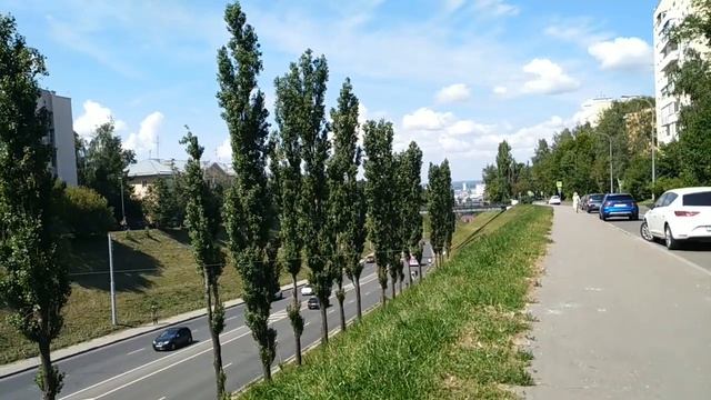 Нижний Новгород, вид снизу. Гоголя 2 - Гребешковский Откос 9а смотреть онлайн