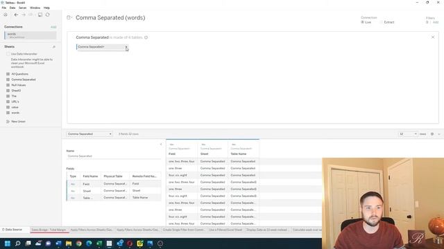 How to Create a Single Filter for Column Separated Values in a Column in Tableau смотреть онлайн