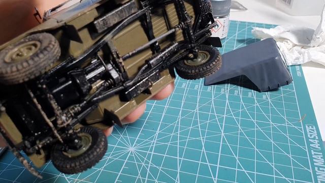 Trumpeter Soviet UAZ 469 1:35 assembled showoff смотреть онлайн
