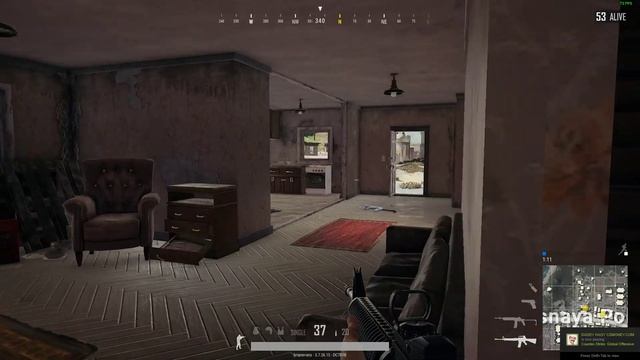Short range M16A4 tactical play - PUBG смотреть онлайн