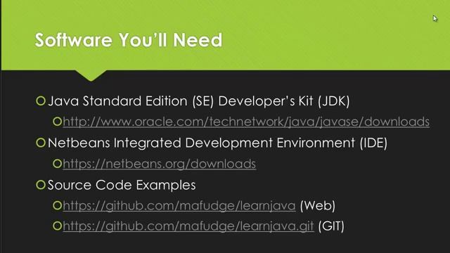 Learn Programming in Java Lesson 00 Getting Set up for Learning Java смотреть онлайн