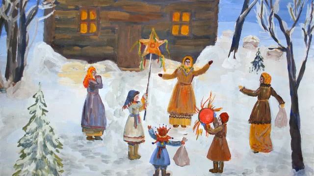 "Авсень-коляда" - колядки, вальдорфские песни смотреть онлайн