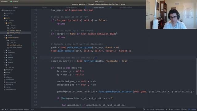 Building a Roguelike with Python: 0011 смотреть онлайн