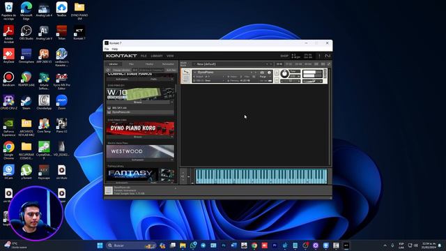 Descarga Gratuita: LIBRERIA de Dyno Piano para Kontakt 7 - EL MEJOR SONIDO DE DYNO PIANO смотреть онлайн