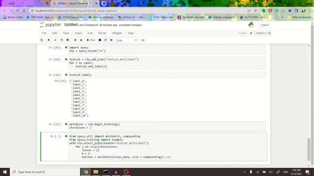 How to do Multiclass text classification with Spacy on Custom Dataset? смотреть онлайн