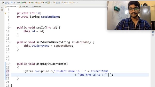 Setter & Constructor Injection in SPRING : Injecting literal values | DEPENDENCY injection in sprin смотреть онлайн