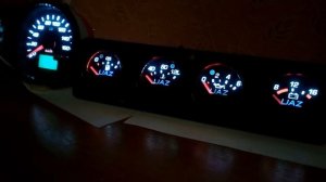 Пересвет приборов УАЗ Хантер