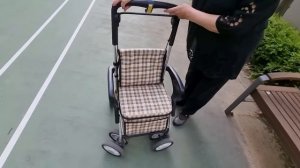 КОРЕЙСКАЯ КОЛЯСКА ДЛЯ ПОЖИЛЫХ ЛЮДЕЙ