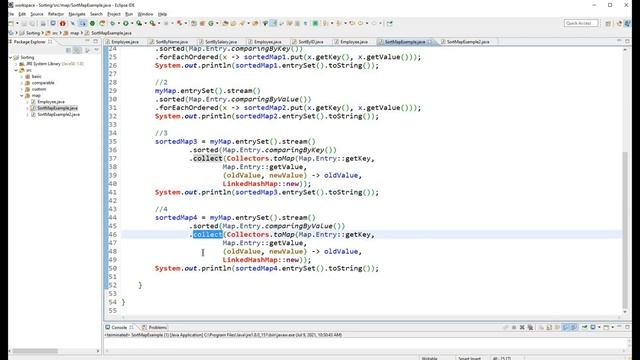 Sorting in Java - 3/3 comparator, comparable смотреть онлайн