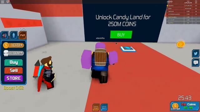 Becoming Thanos And Destroying Everyone In Roblox Superhero Simulator смотреть онлайн