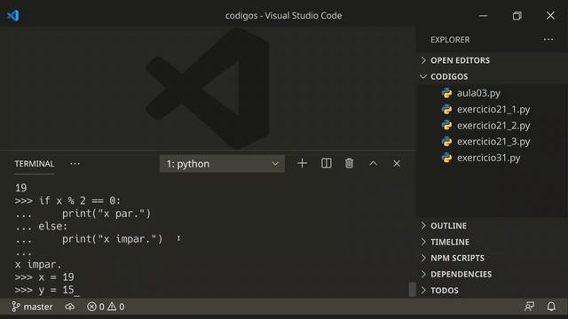Introdução ao Python e à Programação Orientada a Objetos — Aula 4 смотреть онлайн