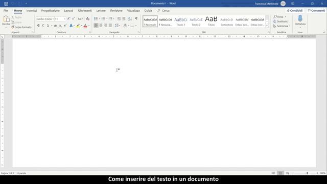 WORD | Office 365 - Tutorial 1: Le basi di Microsoft Word смотреть онлайн