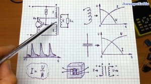 Как работает простая схема блокинг генератора, подробное пояснение принципа действия, + пример