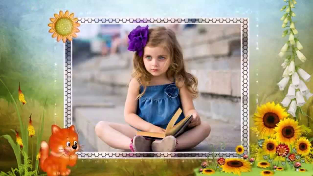 Летнее детское слайд-шоу смотреть онлайн