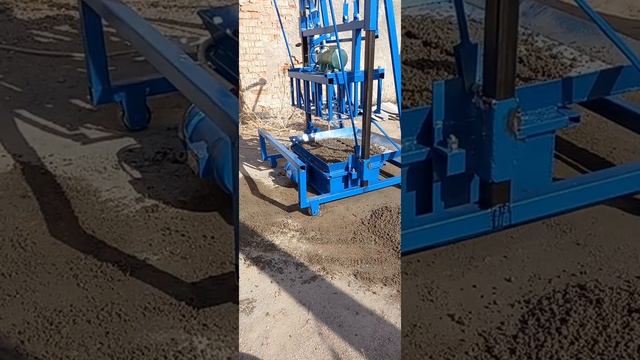 станок пескоблока (самодельный)