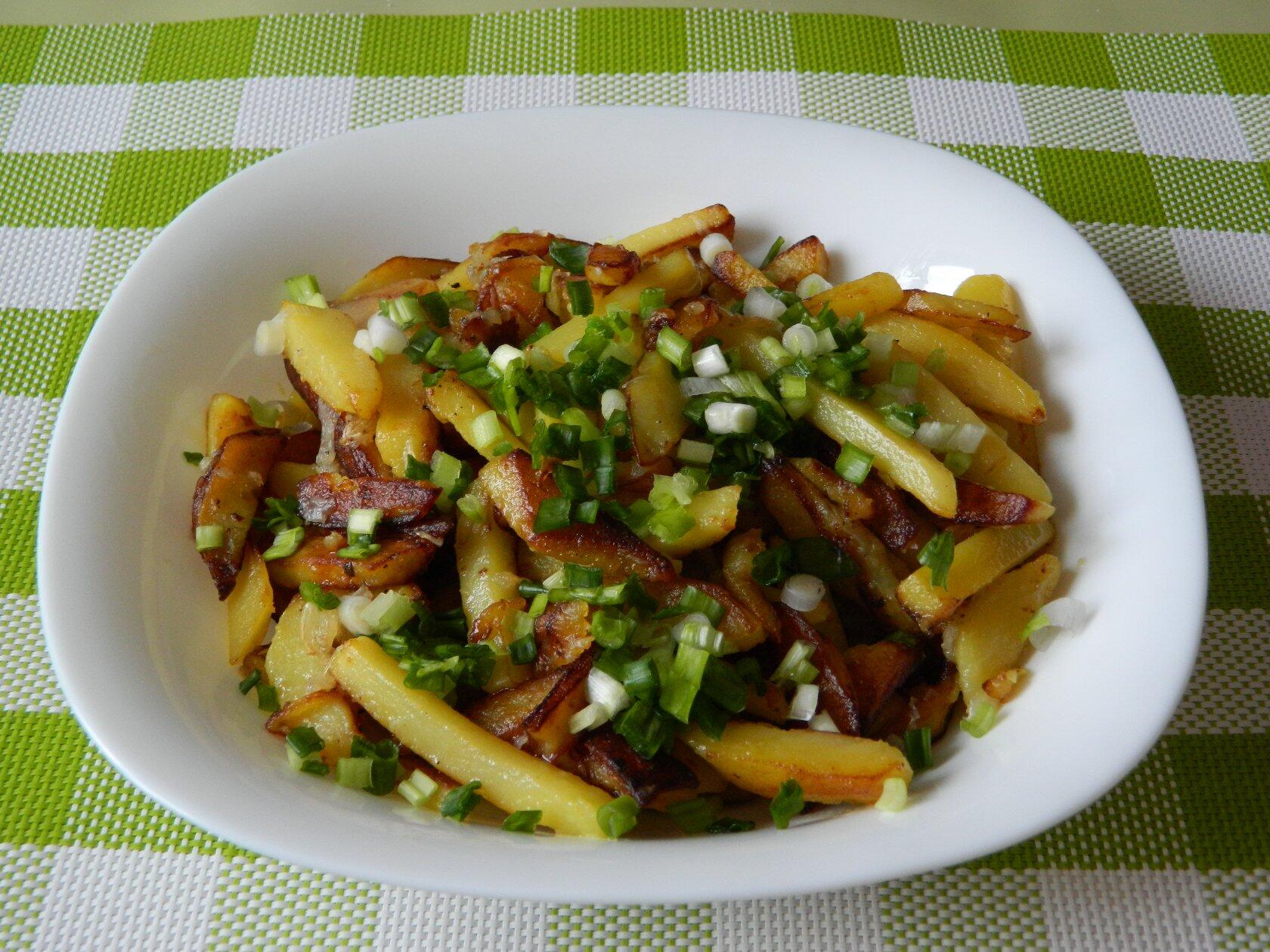 Рецепт жареной картошки смотреть онлайн