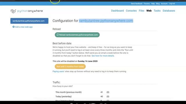 Part 3 Setup the Dialogflow configuration to link to the webhook in Python Anywhere смотреть онлайн