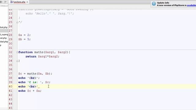 PHP Day 6 Functions 2 смотреть онлайн