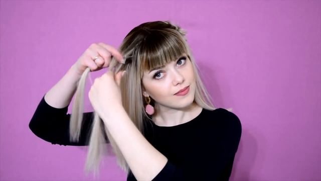 3 Прически на короткие волосы ! 3 Easy Hairstyles for SHORT Hair смотреть онлайн