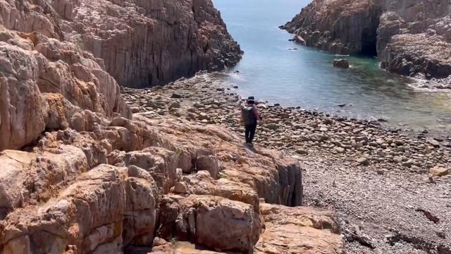 WANG CHAU (Sai Kung), How it looks like!!! #hiking #hongkong #coasteering #saikung #islandhopping смотреть онлайн