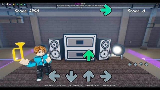 Full combo on hardest song in Roblox Funky Friday смотреть онлайн