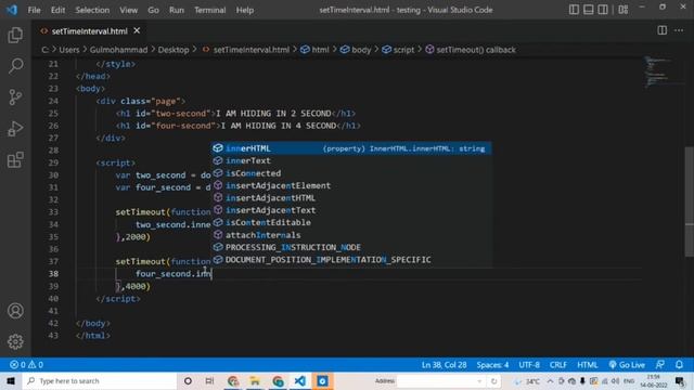 hide and show setTimeout setInterval method amazing javascript смотреть онлайн