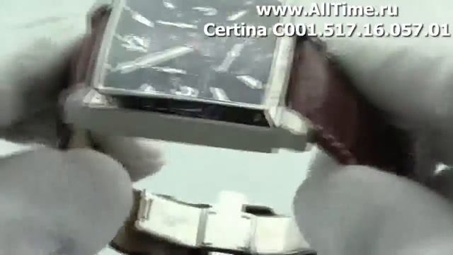 Мужские наручные швейцарские часы Certina C001.517.16.057.01 смотреть онлайн