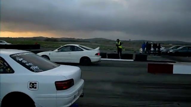 Top-Tuning.Ru Toyota Levin vs Honda Integra. Drag racing, obves Bomex смотреть онлайн