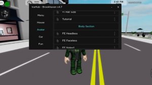 ice hub script brookhaven roblox delta executor