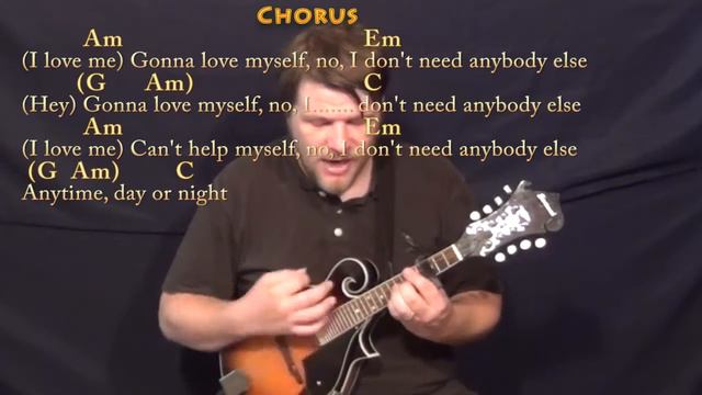 Love Myself (Hailee Steinfeld) Mandolin Cover Lesson with Chords/Lyrics - Capo 3rd смотреть онлайн