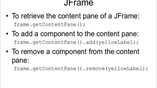 Creating GUIs in Java using Swing tutorial смотреть онлайн