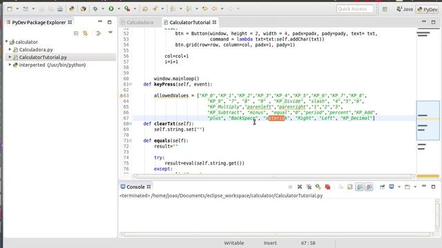 How to Build a calculator on Python using Tkinter Part 2 - The Actions смотреть онлайн