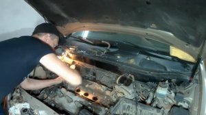 LEXUS RX300 Замена прокладок впускного коллектора