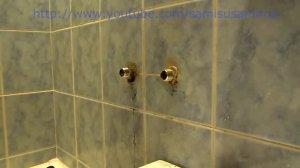 Установка смесителя, кривые трубы (стоят непараллельно)