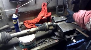 Приводной вал Citroen C4 замена промежуточного подшипника