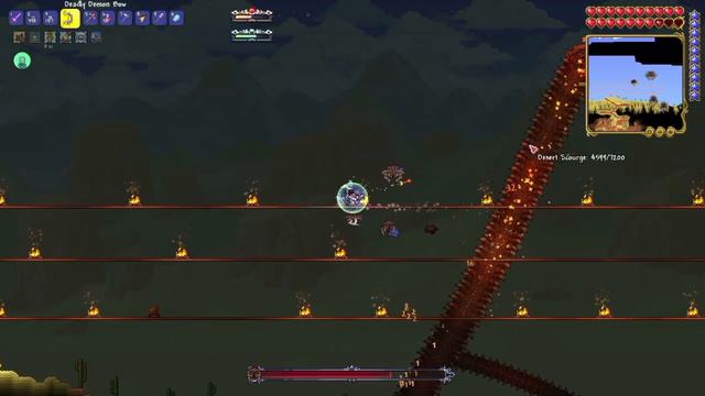 Terraria (Calamity Mod) - Desert Scourge BossFight |Part3| смотреть онлайн