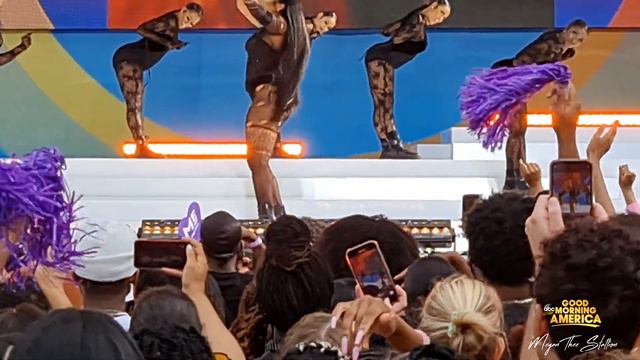 Megan Thee Stallion - Body Live at Central Park on GMA Summer Concert 2022.8.12 смотреть онлайн