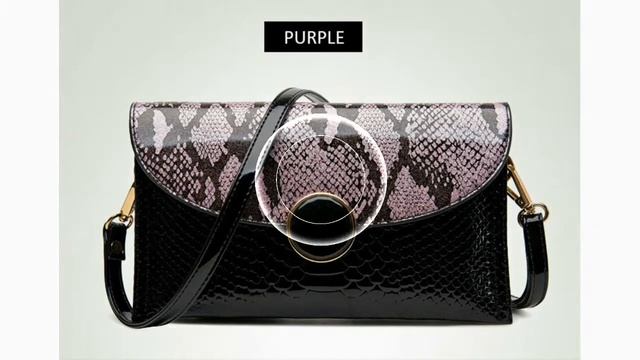 Женские сумки с Алиэкспресс - Красивая сумка-клатч через плечо смотреть онлайн