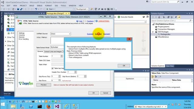 SSIS HTML Table Source - Web scraping without coding from any URL смотреть онлайн