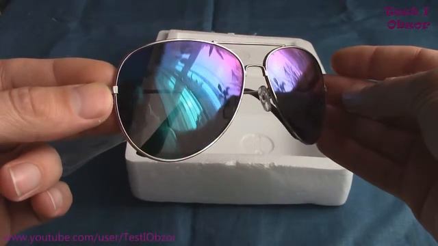 Солнцезащитные очки aliexpress из Китая. смотреть онлайн