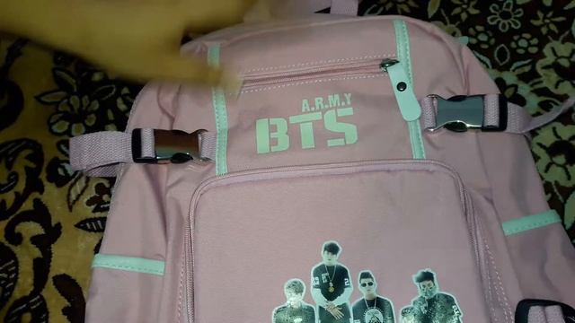 BTS\Распаковка розового рюкзака БТС\Распаковка посылок с алиэкспресс\Alishka смотреть онлайн
