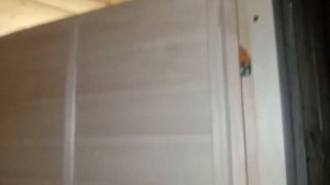 5 Внутренняя отделка бани монтаж двери