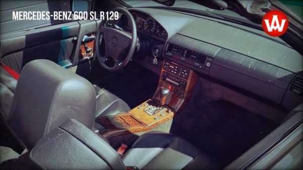 1992 Mercedes-Benz 600 SL R129 with V12 engine