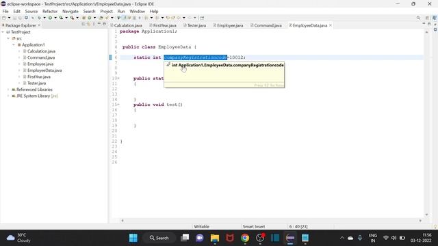 What is Static Variable ? | Java Course in Tamil | Ganesh Teaching Studio смотреть онлайн